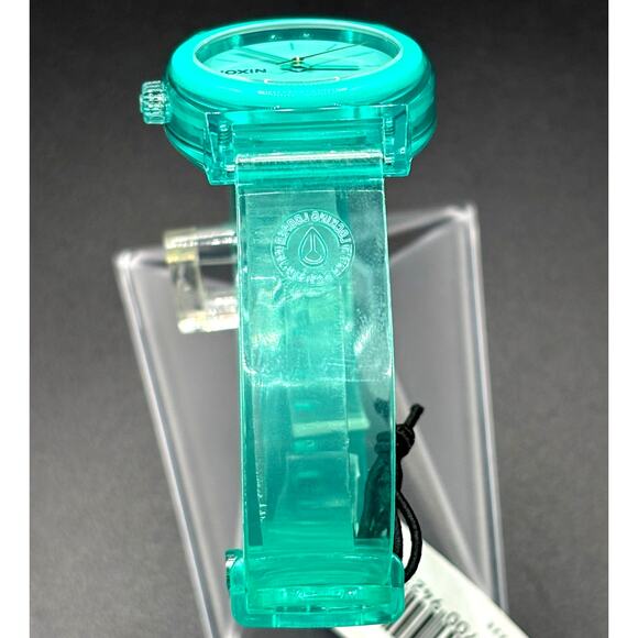 Nixon Medium Time Teller P A1215-309 Turquoise 31mm Watch NIBWT main image 4
